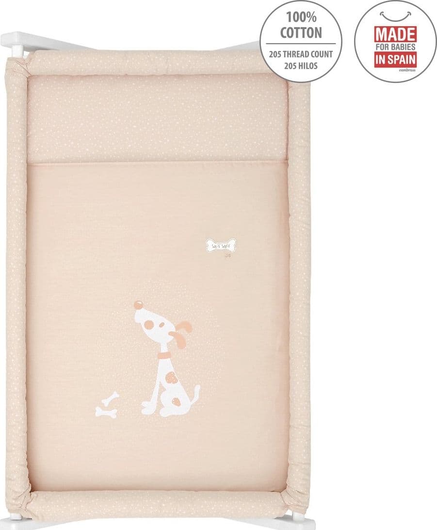Culla X Di Legno Cambrass Une Be Teckel Pesca/Bianco - 2
