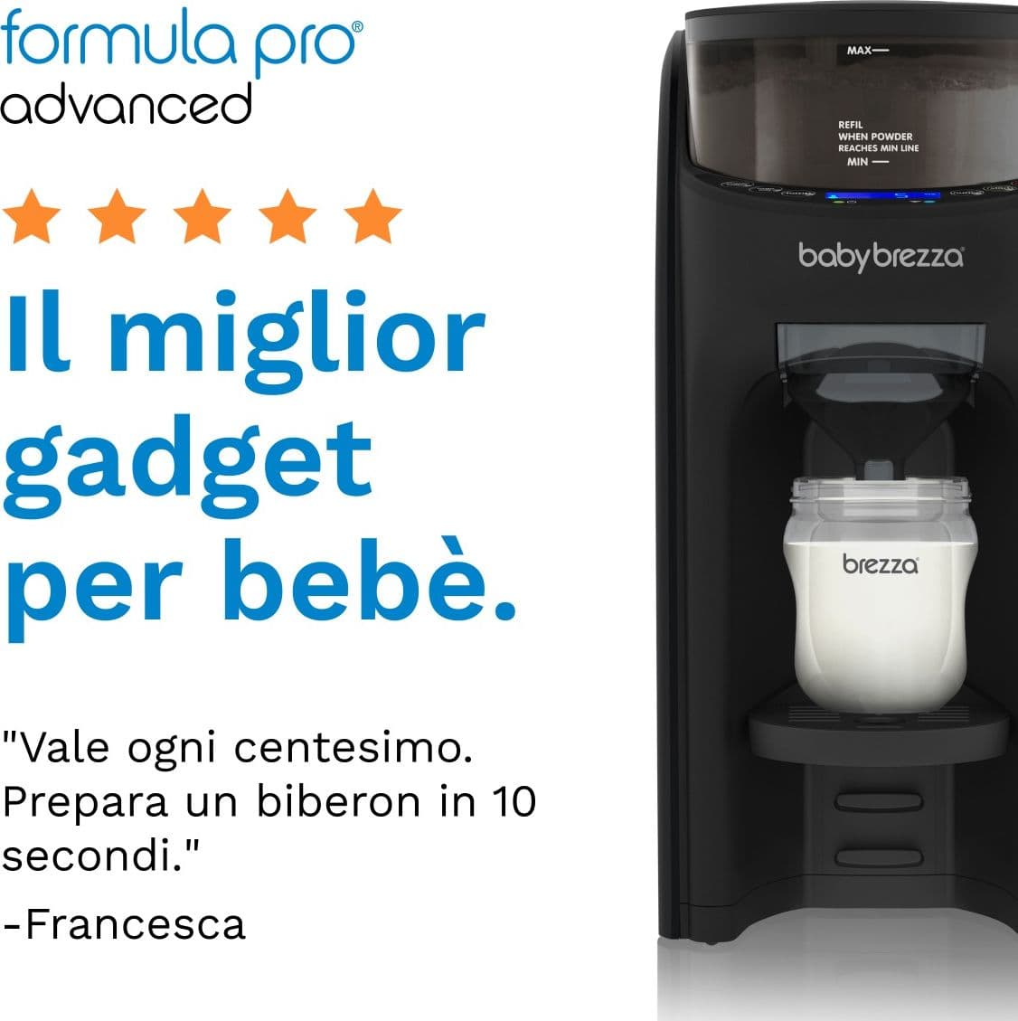 Miscelatore Baby Brezza Formula Pro Advanced Black - 7