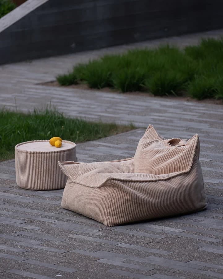 Poltrona Pouf Wigiwama Brown Sugar Beanbag Chair in Poltrone sacco La Casa Del Bebè - Napoli, commercioVirtuoso.it