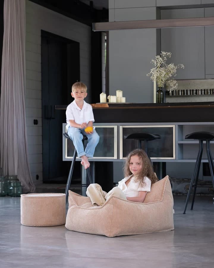 Poltrona Pouf Wigiwama Brown Sugar Beanbag Chair in Poltrone sacco La Casa Del Bebè - Napoli, commercioVirtuoso.it