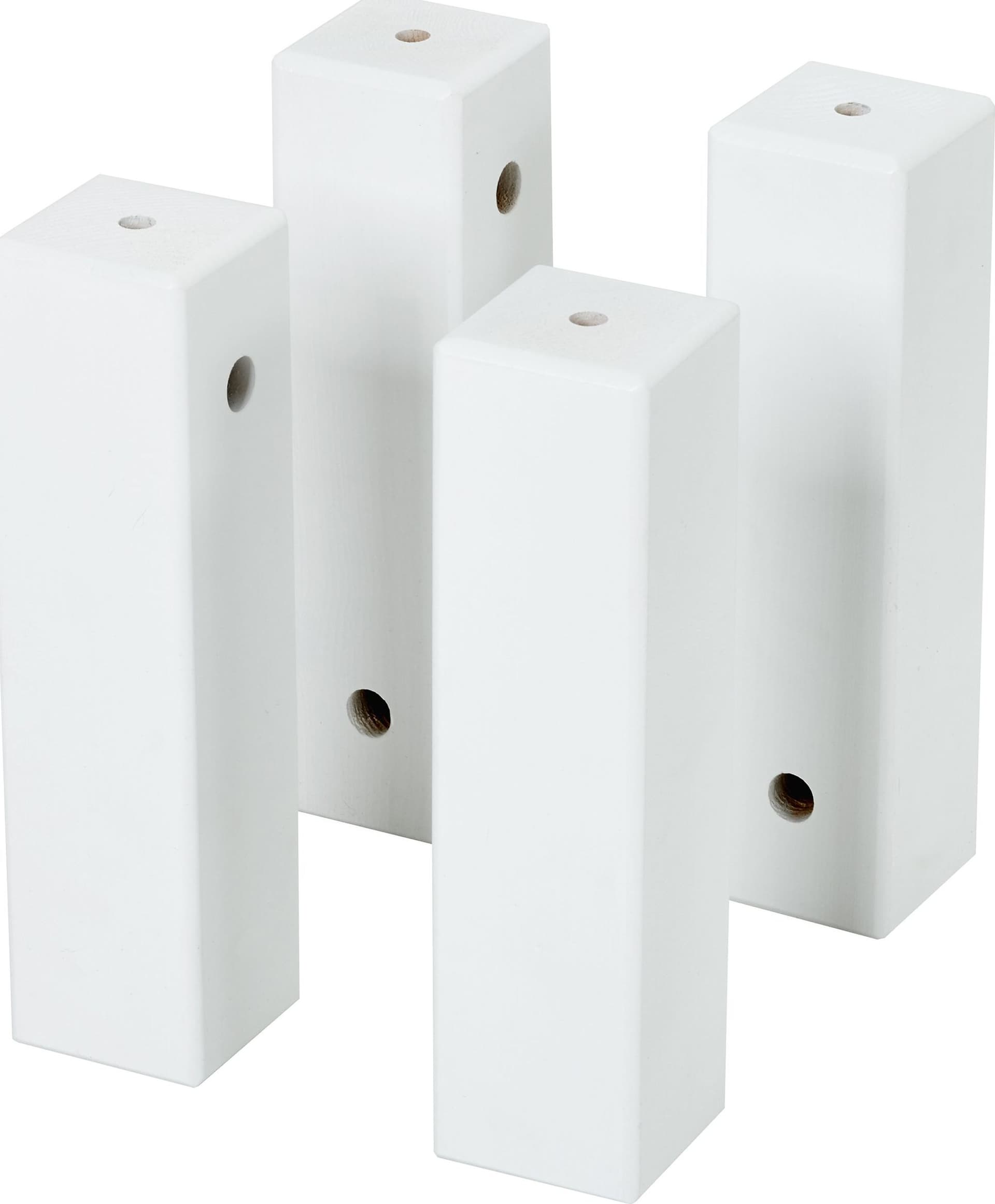 Gambe distanziatrici per letto a castello Hoppekids ECO Luxury, tutte le misure - Bianco