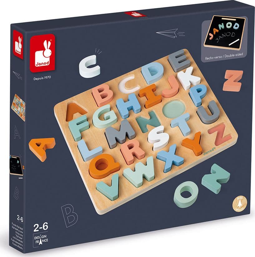Puzzle Alfabeto Janod Sweet Cocoon - 9