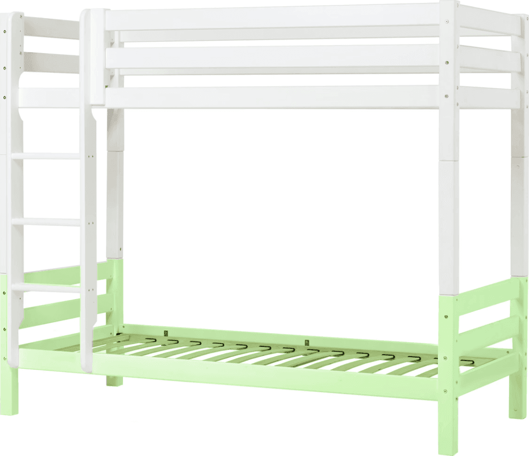 Struttura letto per letto a castello modulo con rete a doghe flessibili 90x200 cm Hoppekids ECO Luxury - 2