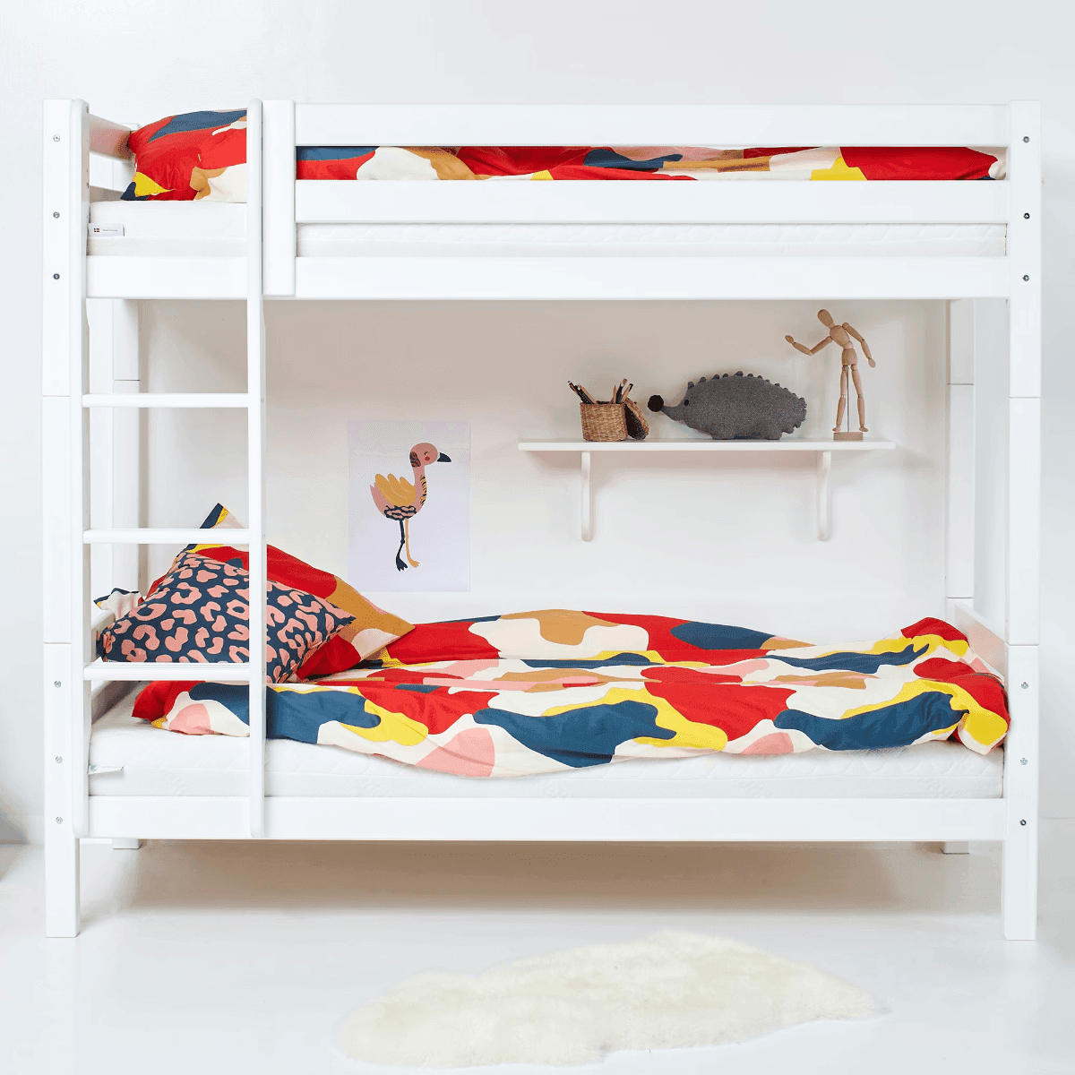 Struttura letto per letto a castello modulo con rete a doghe flessibili 90x200 cm Hoppekids ECO Luxury - 3