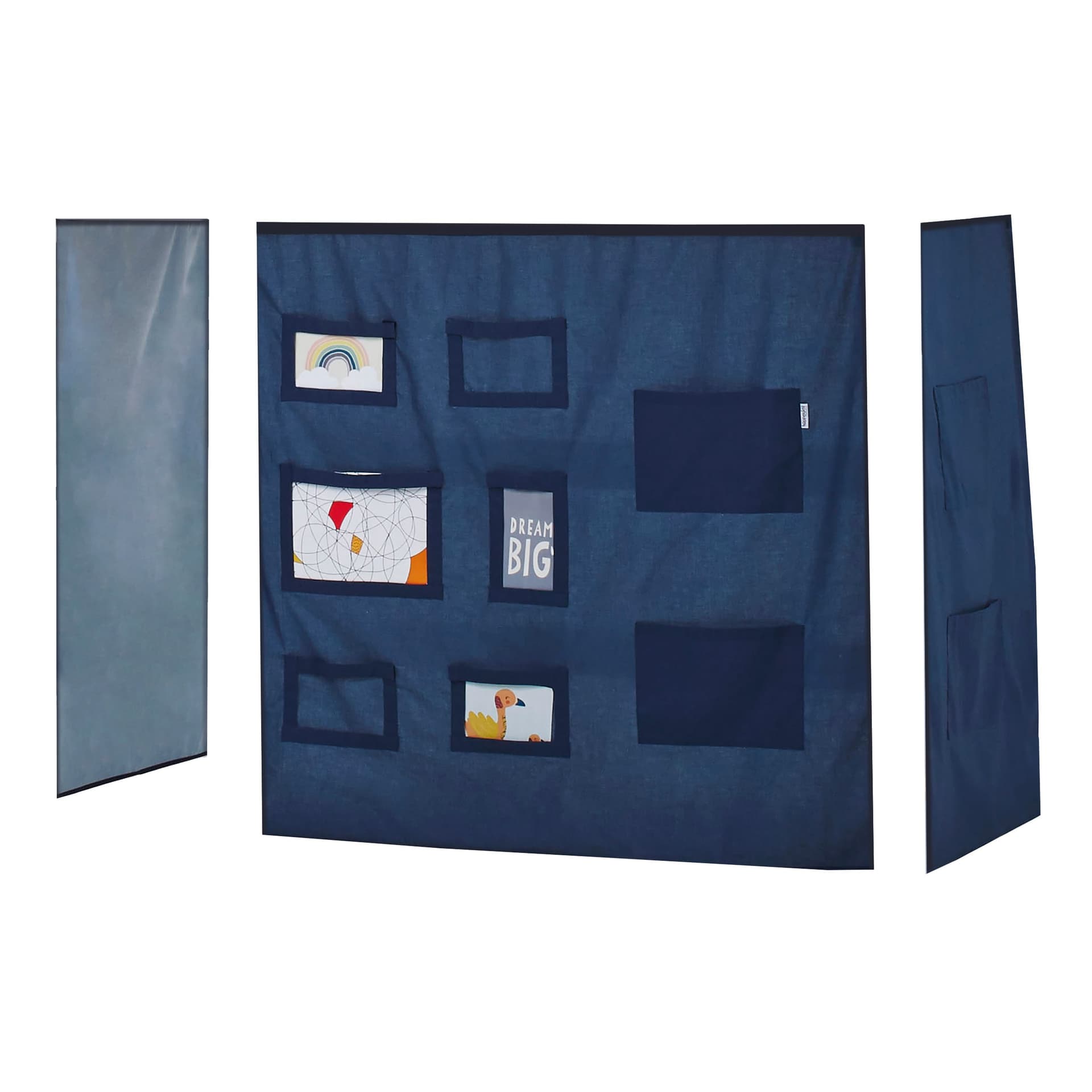 Tenda Hoppekids Creator per letto semialto 70x160 cm - 1 