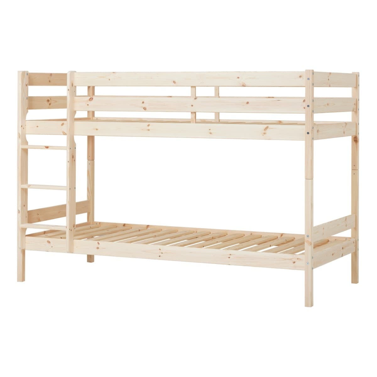 Letto a castello ECO Comfort 90x200 cm a doghe - Legno Naturale