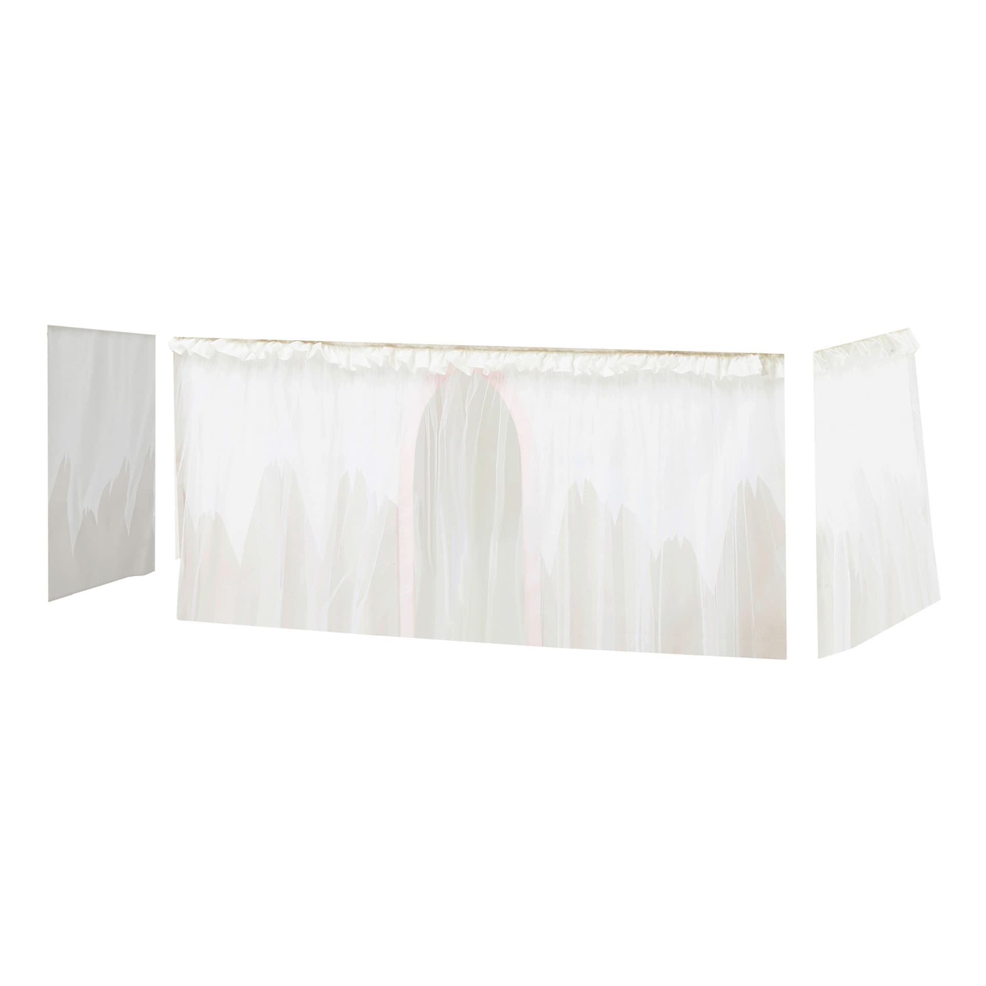 Tenda Hoppekids Winter Wonderland con tulle per letto semialto e a castello 90x200 cm