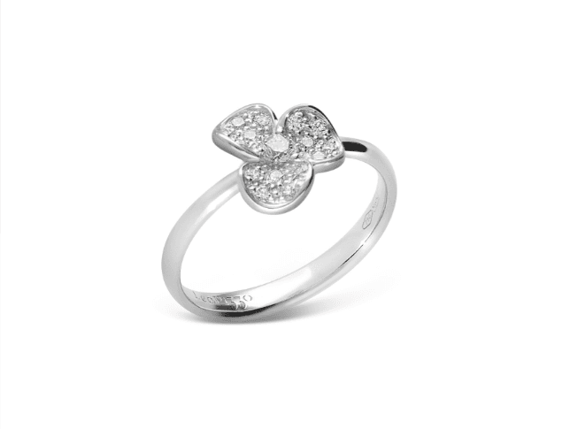 LEO PIZZO - Anello Candy Fiore oro bianco - 2