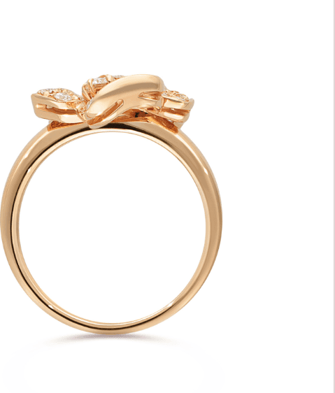 LEO PIZZO - Anello Flora oro rosa - 3