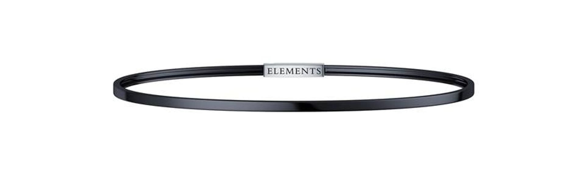 Elements Bracciale argento gun misura m - 3