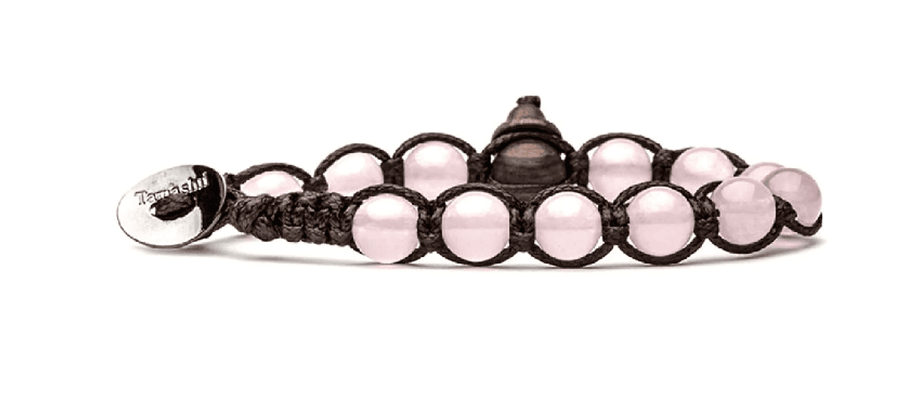 TAMASHII   Bracciale Giada Rosa