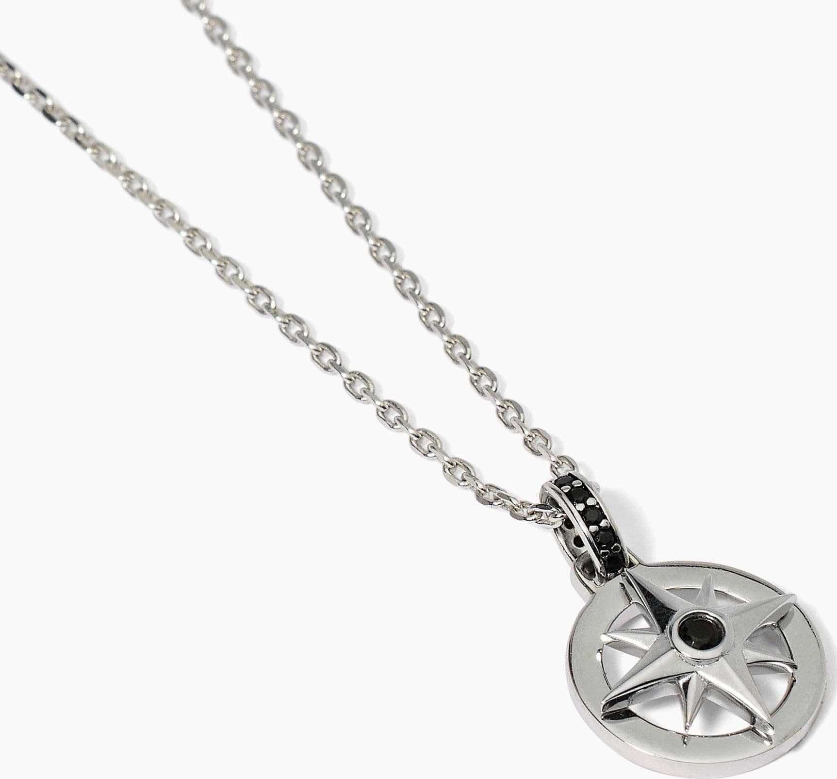 Mabina -  Collana in argento con rosa dei venti JOURNEY - 2