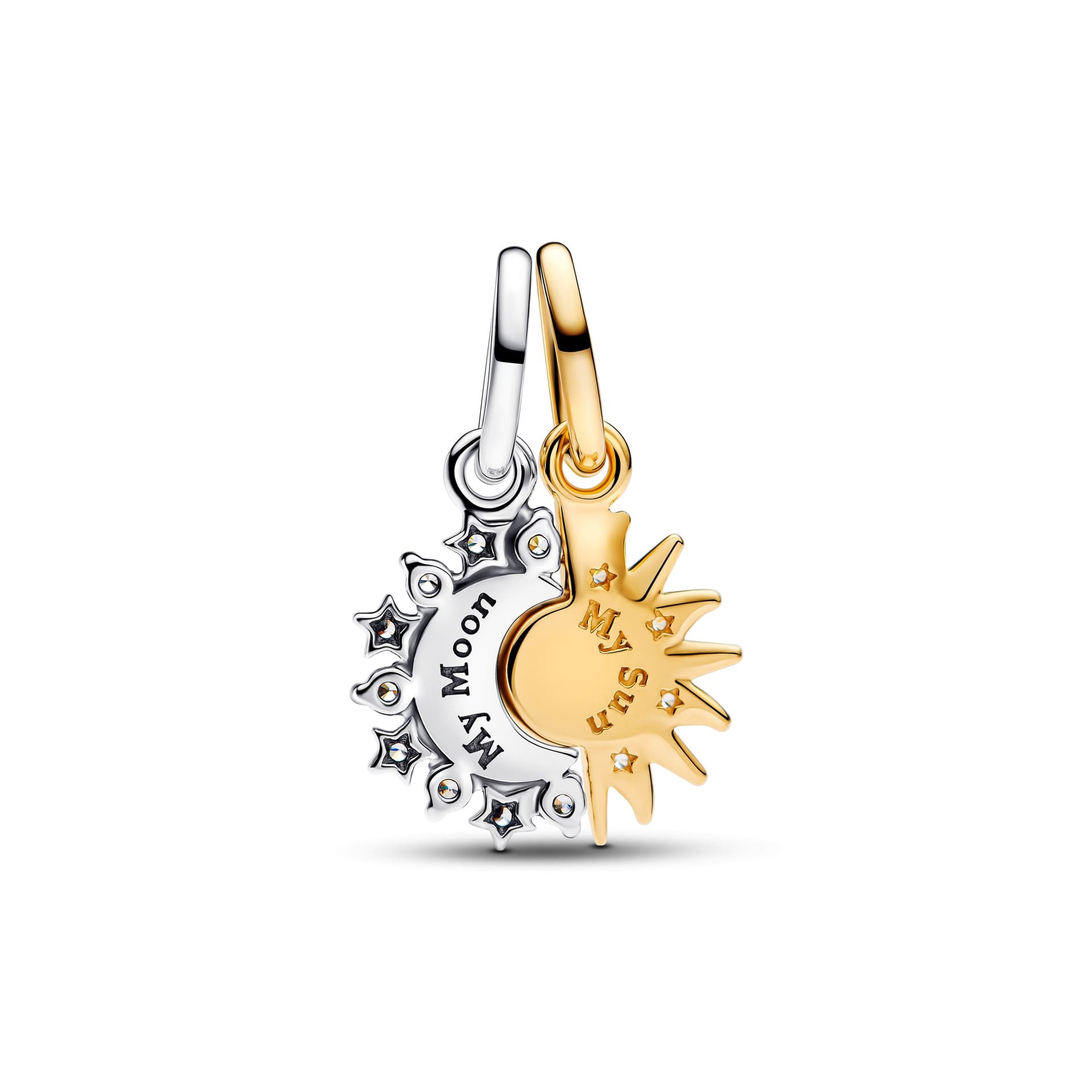 Pandora   Charm Pendente Sole e Luna Divisibile - 2