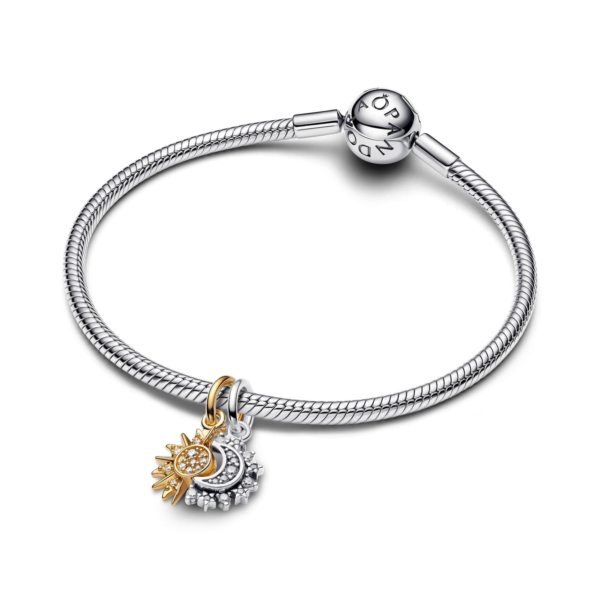 Pandora   Charm Pendente Sole e Luna Divisibile - 3