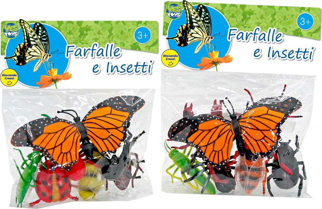 Insetti e Farfalle 6 pezzi - 2