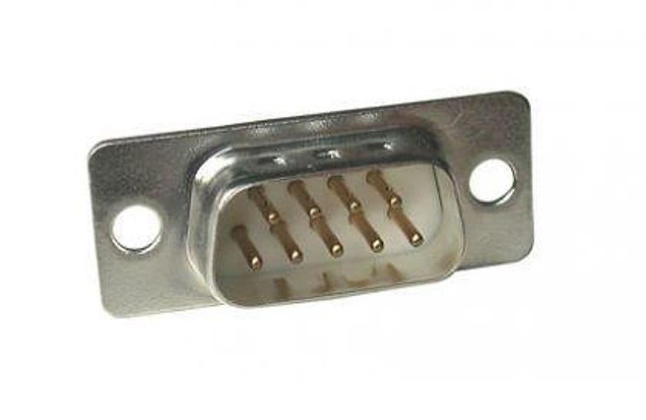 Connettore D-SUB 9 Poli Maschio a Saldare - 11