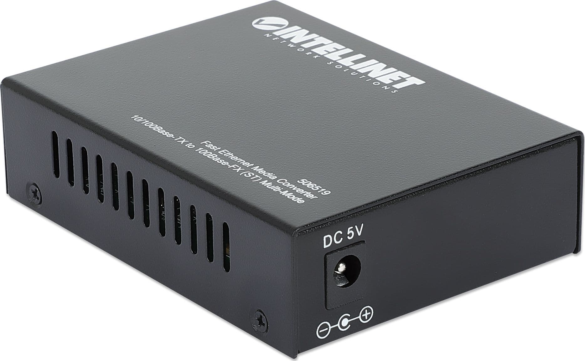 Convertitore RJ45 - Fibra ST 100Base-TX - 10