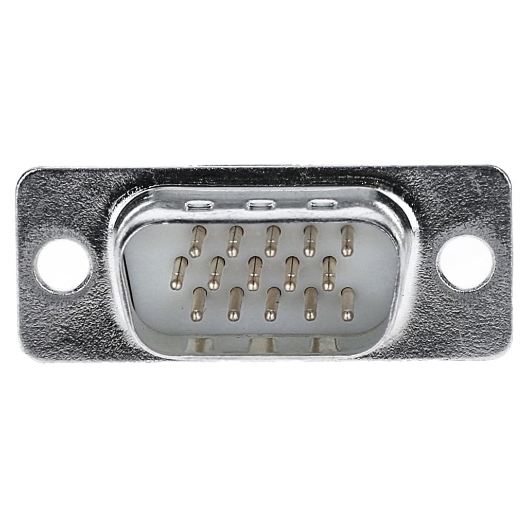 Connettore D-SUB HD 15 Poli Maschio VGA a Saldare - 15