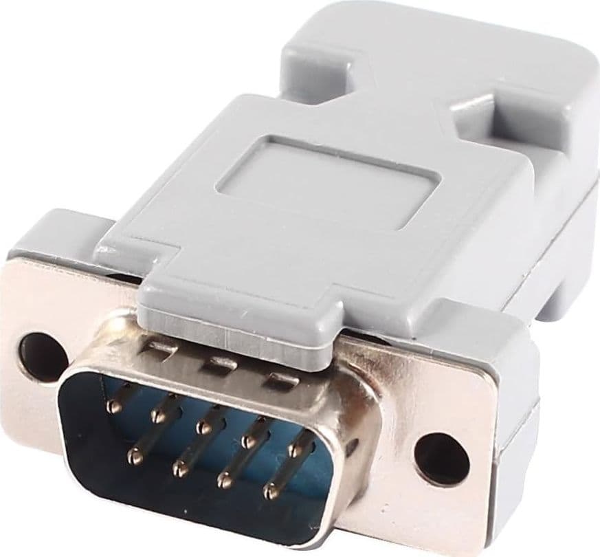 Custodia per Connettore D-Sub 9 Poli con Viti Lunghe - 12