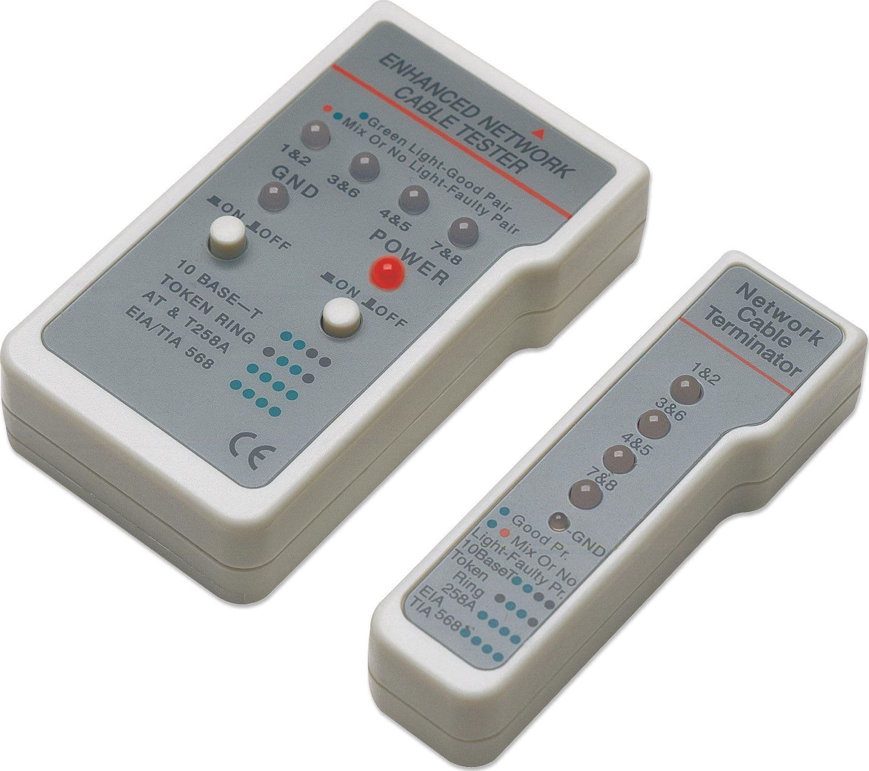 Tester Multifunzione per Cavi di Rete RJ45 / RJ11 - 4