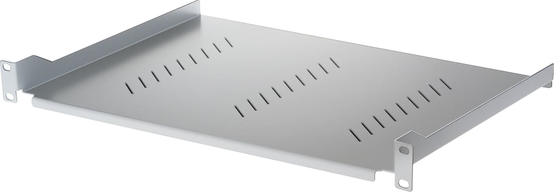 Mensola per Rack 19'' 350 mm 2U Grigia 2 punti - 8