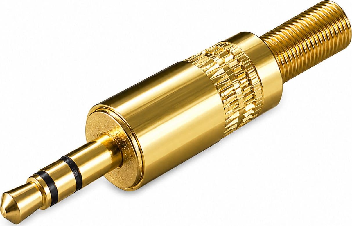 Connettore 3.5mm Maschio Stereo - 6