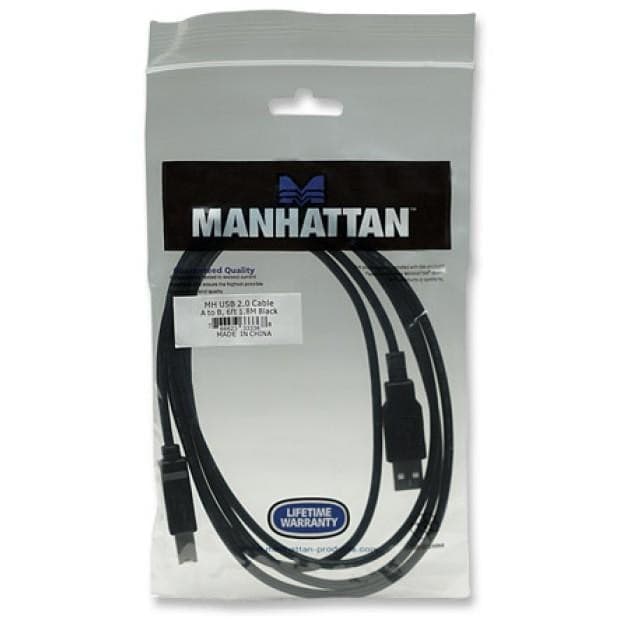 Cavo USB 2.0 A maschio/B maschio 0,5m Nero - 10