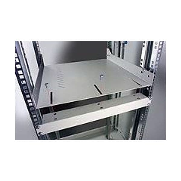Mensola per Rack 19'' 600 mm 2U Grigia 4 punti - 9