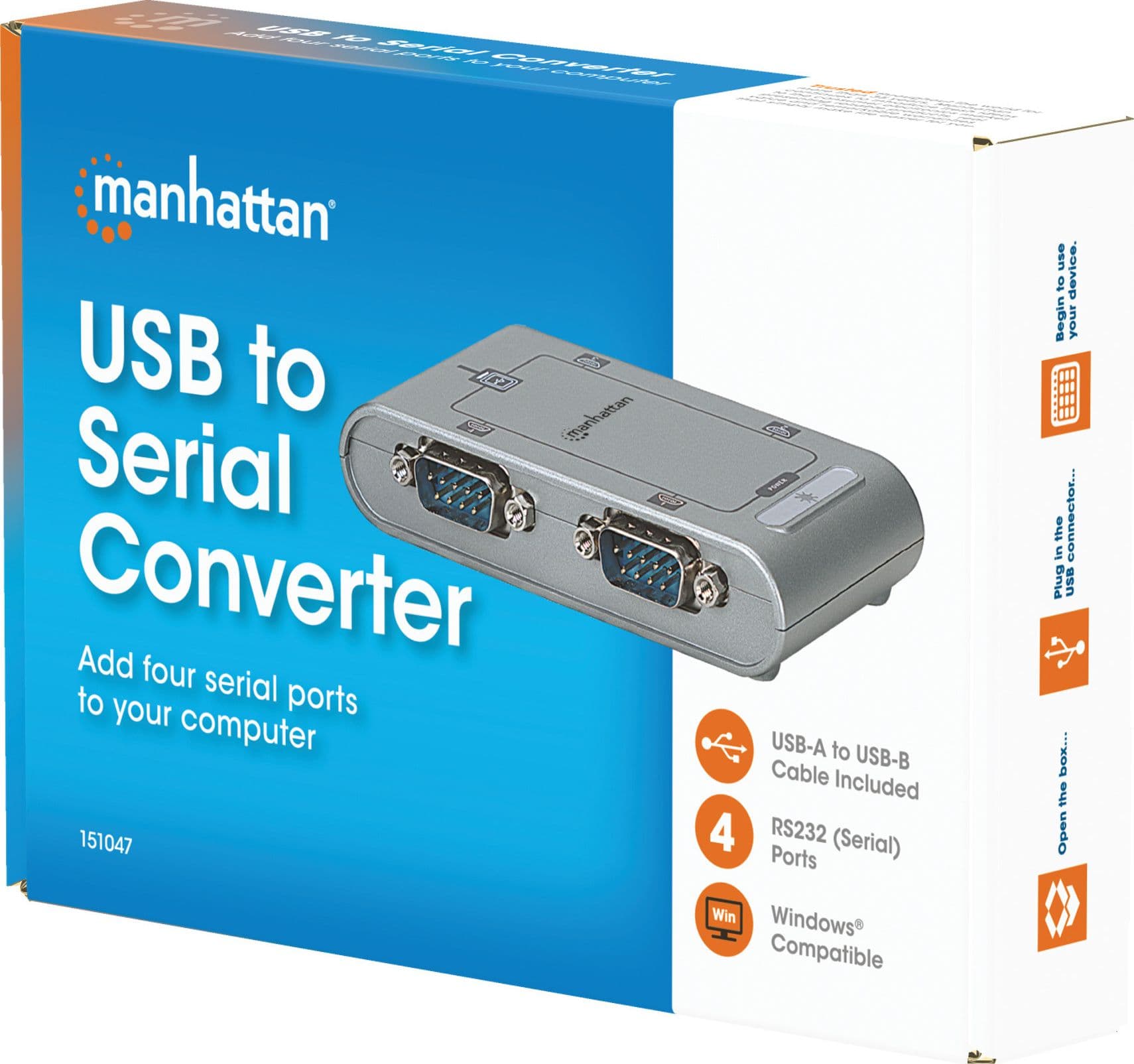 Convertitore da USB a 4 porte seriali - 16