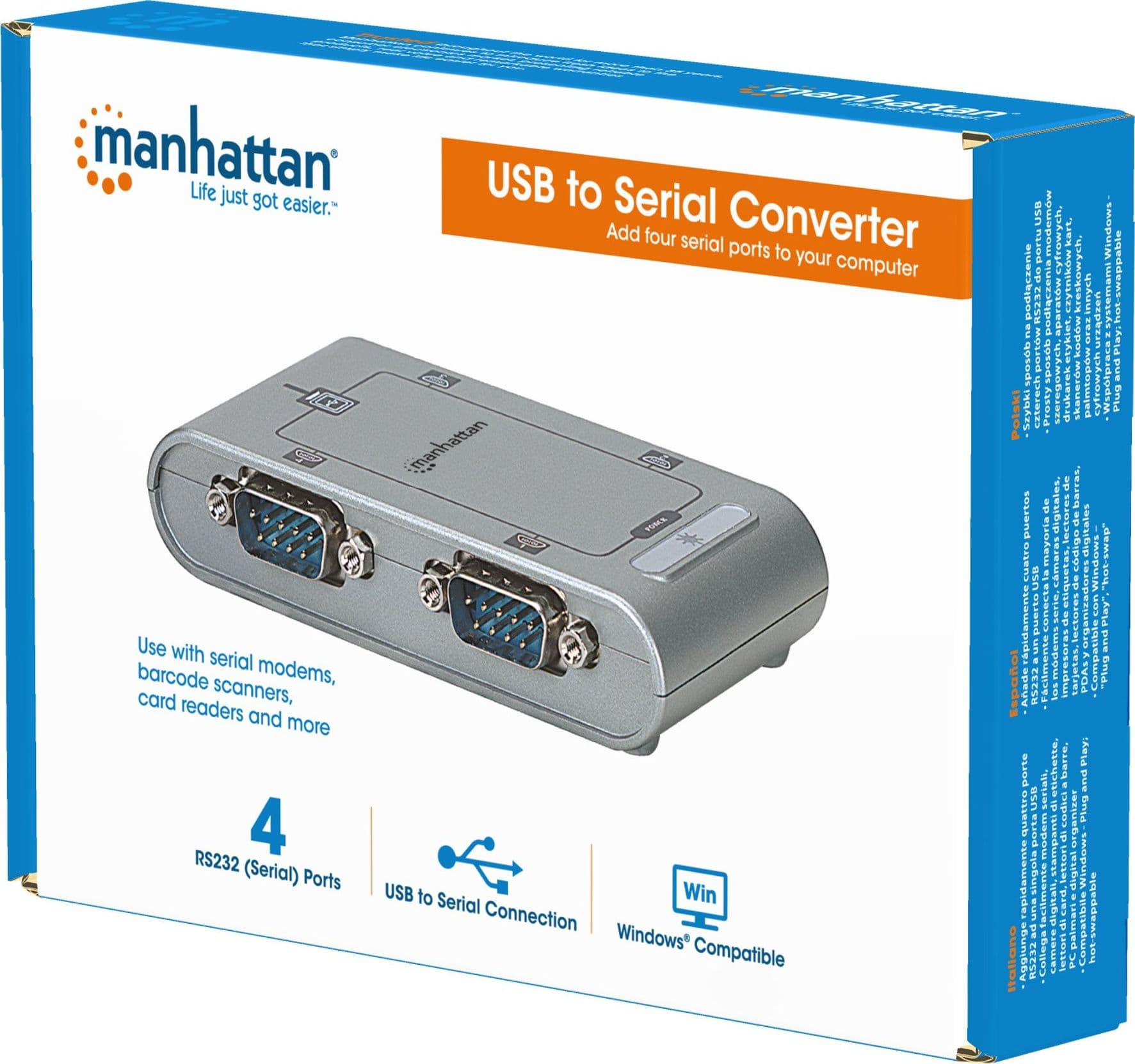Convertitore da USB a 4 porte seriali - 5