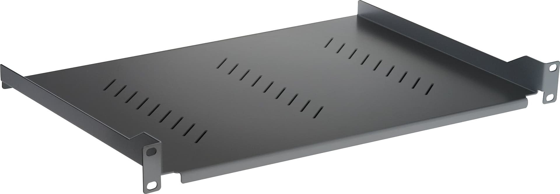 Mensola per Rack 19'' 350 mm 2U Nera 2 punti - 8