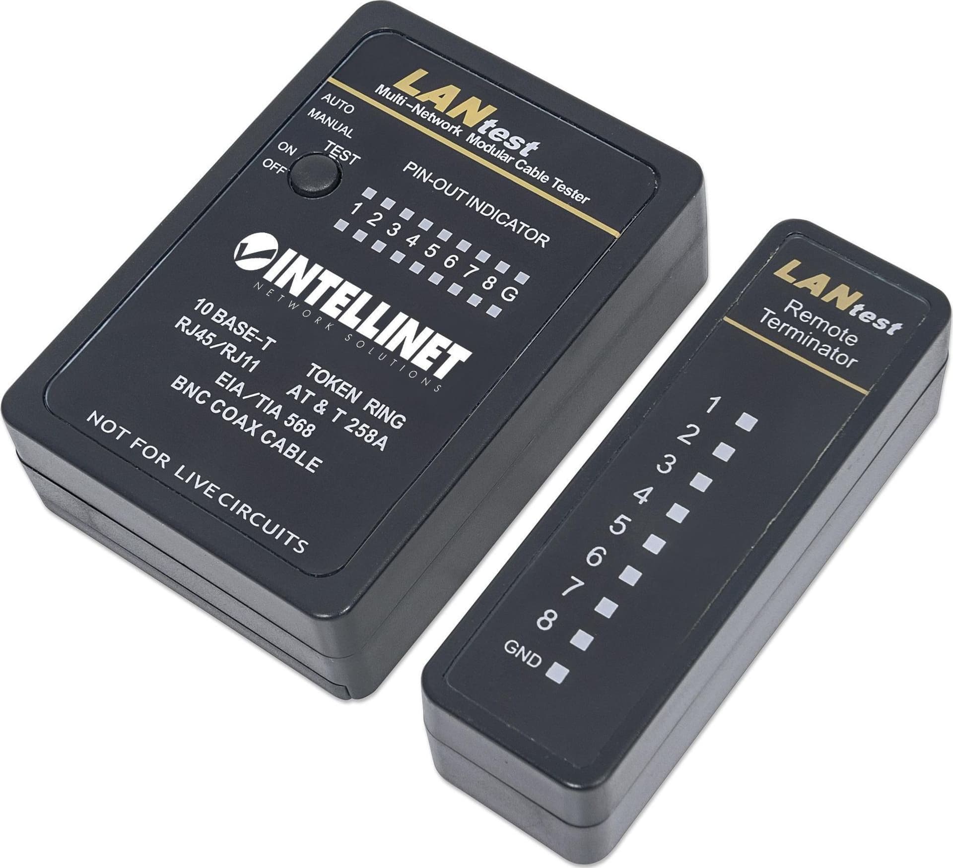 Tester Professionale RJ45 e BNC - 11