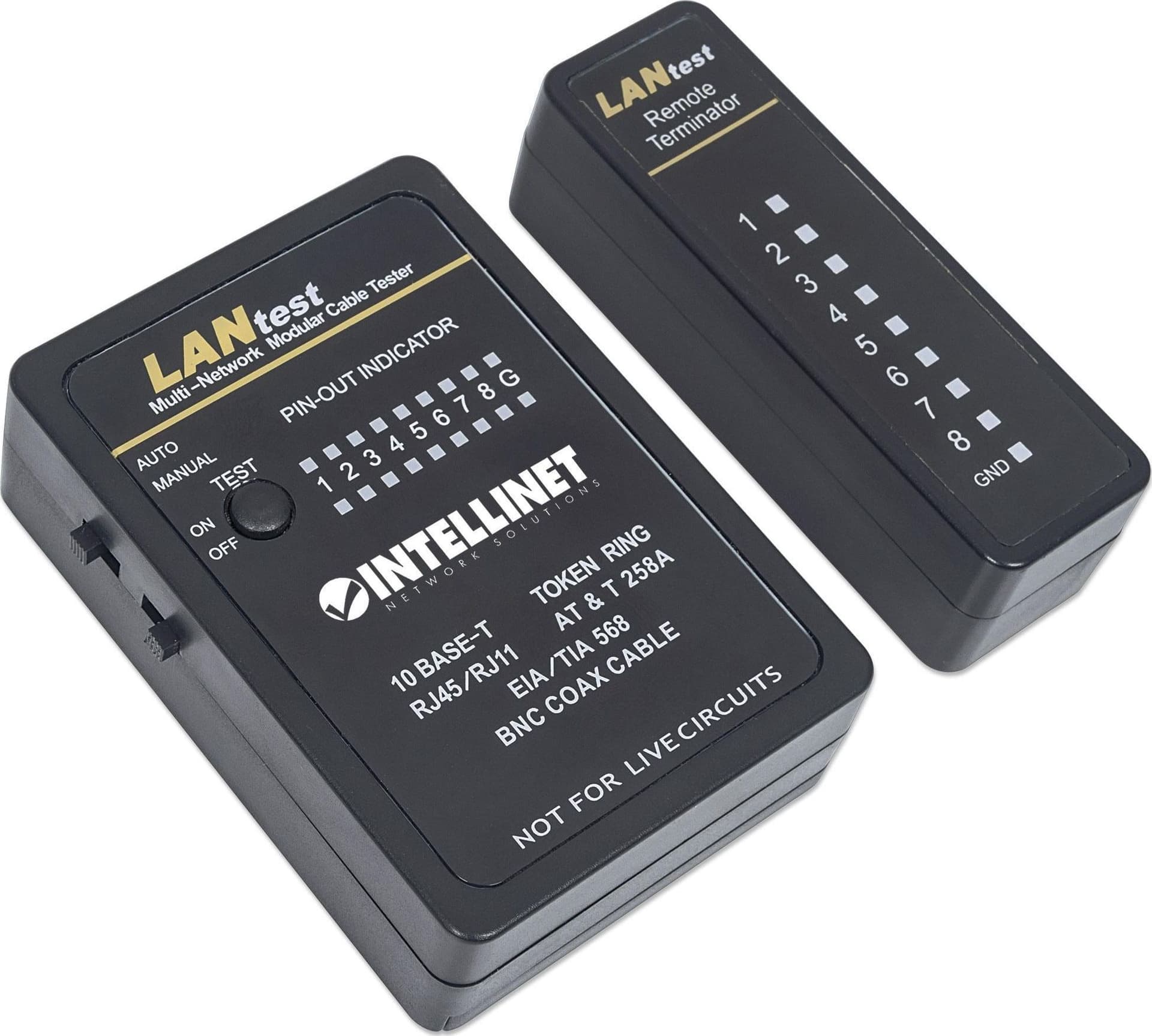 Tester Professionale RJ45 e BNC - 10