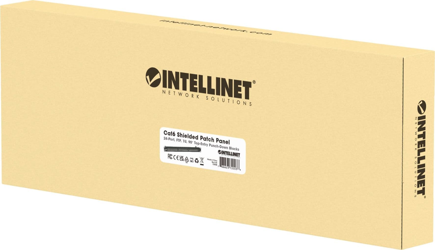 Pannello Patch STP 24 posti RJ45 Cat. 6 - 11