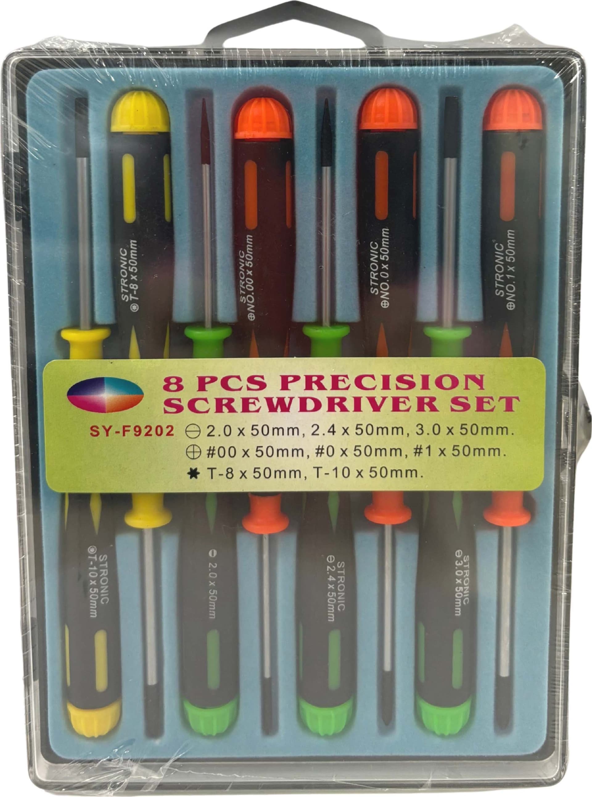 Set di 8 Cacciaviti di Precisione a Taglio Croce Torx - 5