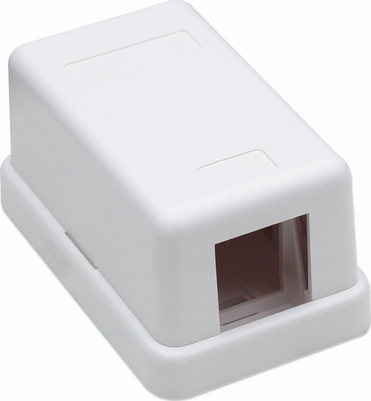 Presa a Muro per 1 Frutto Keystone Bianco - 12