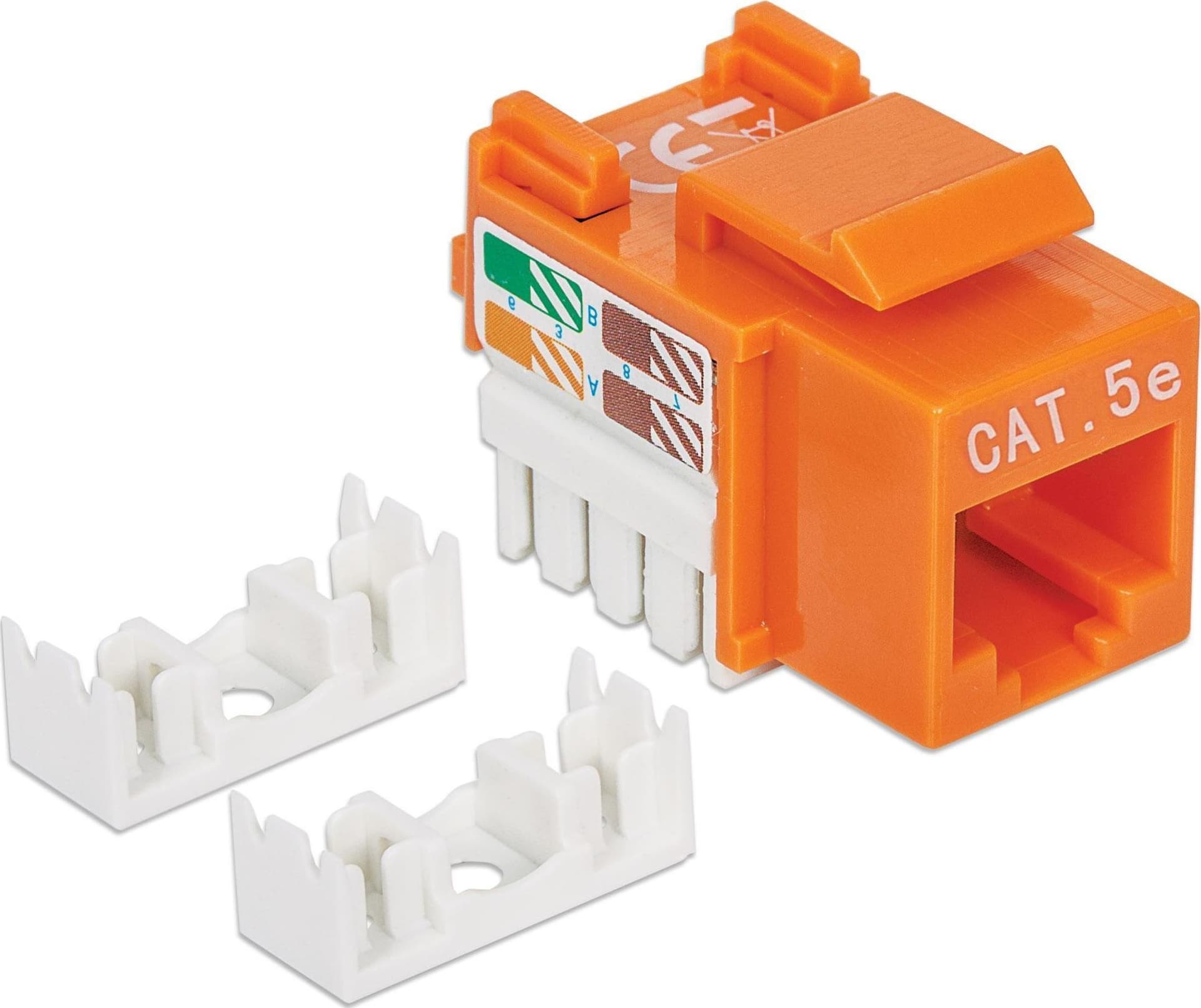 Frutto Keystone RJ45 Cat5e UTP Arancione in Cavi Ethernet Scontolo.net - Potenza, commercioVirtuoso.it