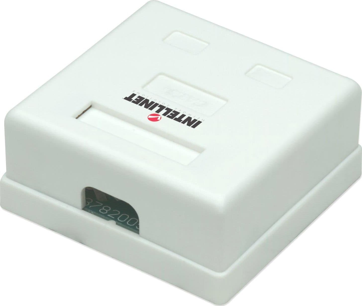 Presa a Muro con 2 Frutti RJ45 Cat. 5E UTP Beige - 7