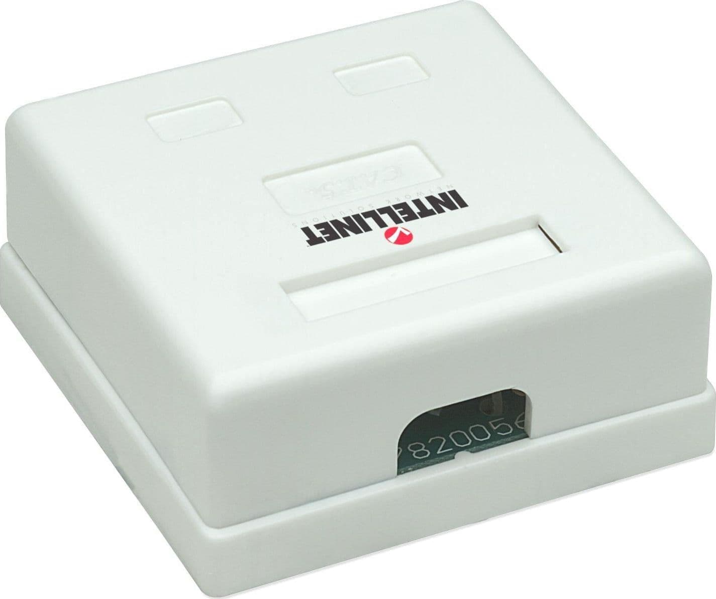 Presa a Muro con 2 Frutti RJ45 Cat. 5E UTP Beige - 9