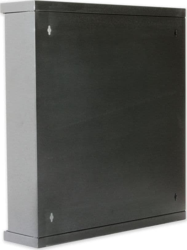 Armadio Rack 19'' Flat a muro p.15cm 12 unit&agrave sezione unica Nero - 10