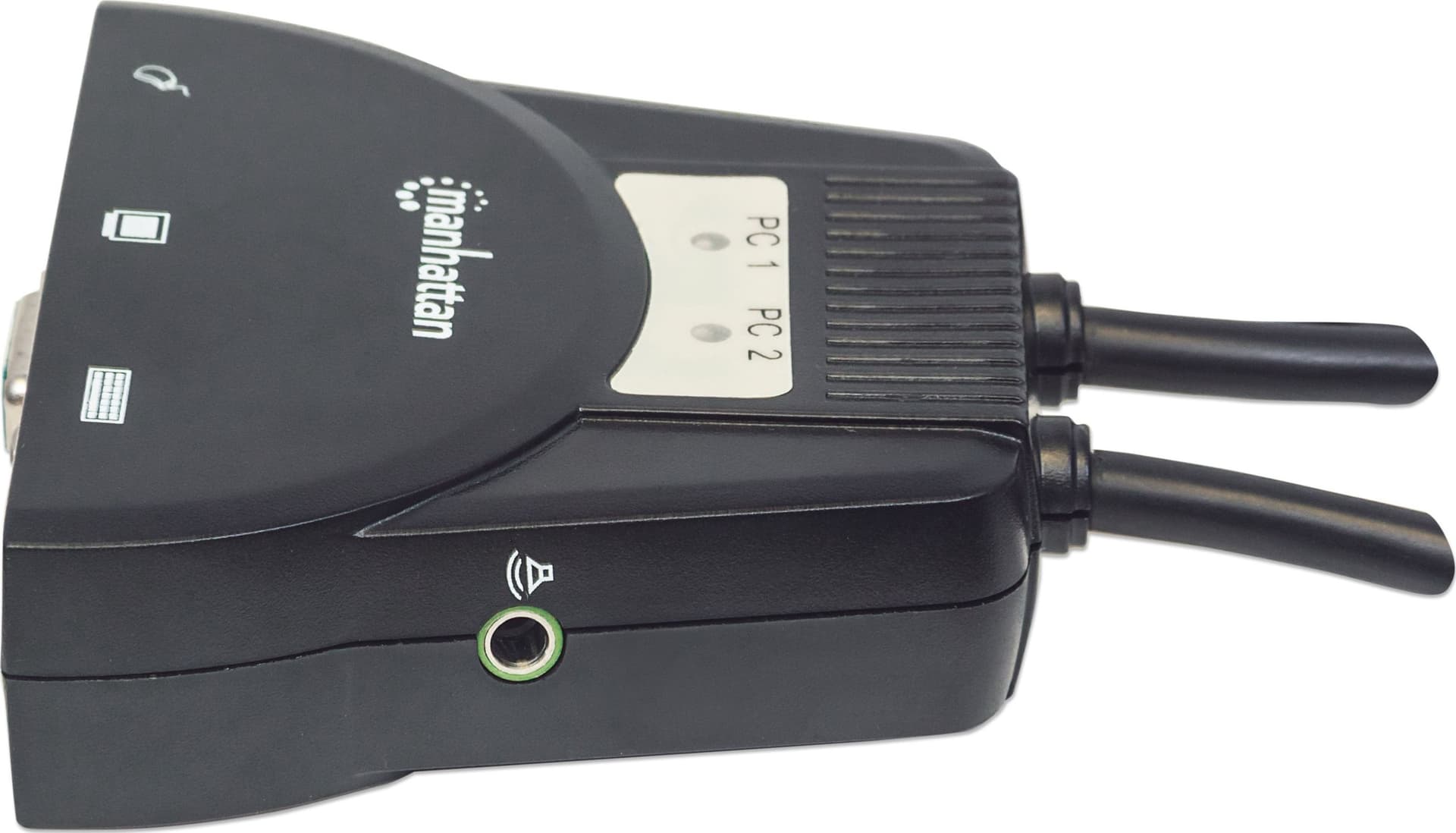 Mini KVM Switch 2 Porte USB con Audio - 12