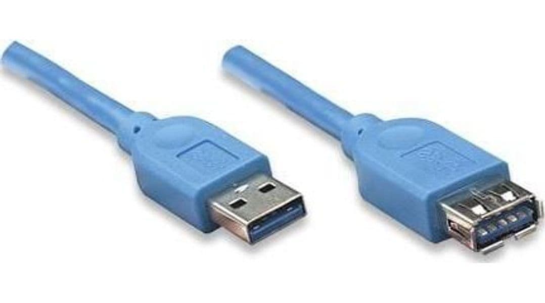 Cavo Prolunga USB 3.2 Superspeed A maschio/A femmina 1m Blu - 12