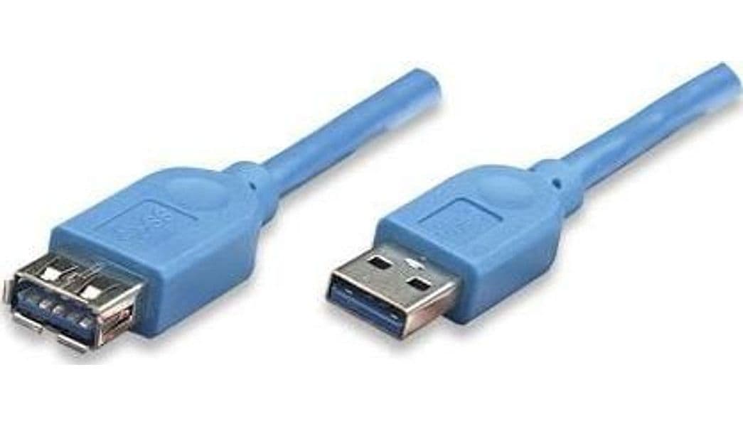 Cavo Prolunga USB 3.2 Superspeed A maschio/A femmina 1m Blu - 13