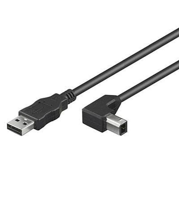 Cavo USB 2.0 A maschio/B maschio angolato 1 m - 7