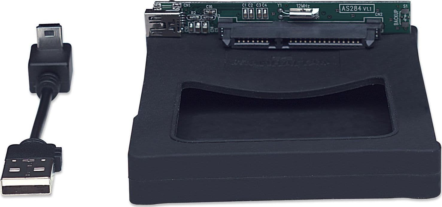Box esterno 2.5'' SATA USB2.0 Silicone Nero - 11