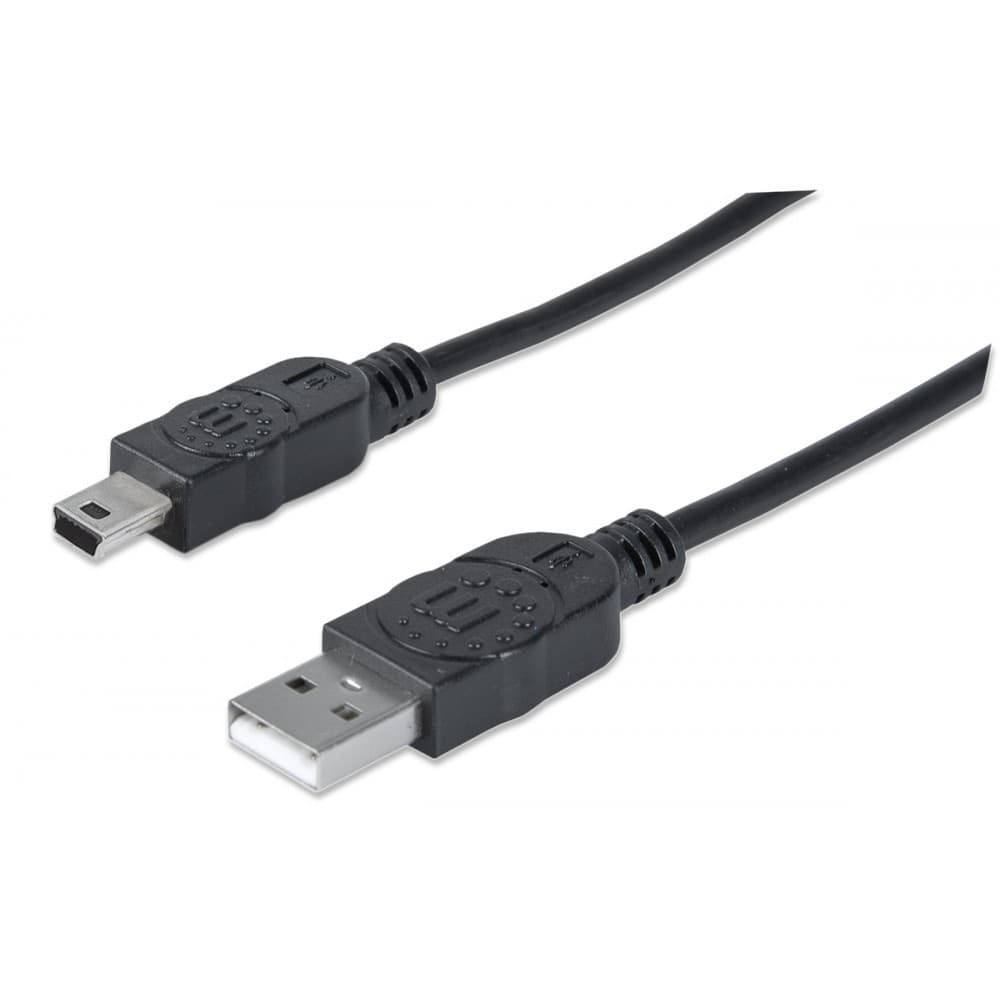 Cavo USB 2.0 A maschio/mini B 5 pin maschio 1 m Nero - 26