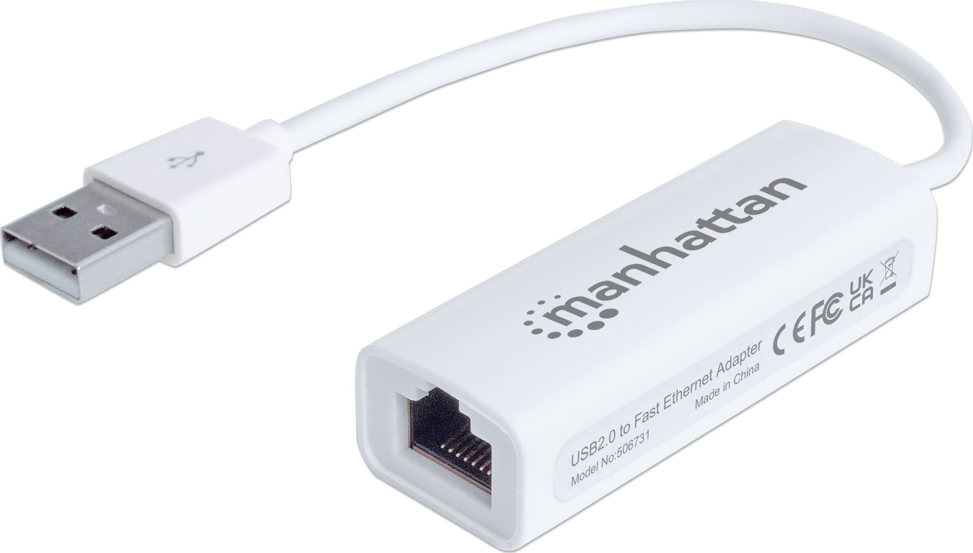 Adattatore USB 2.0 con porta Ethernet LAN 100Mbps - 5