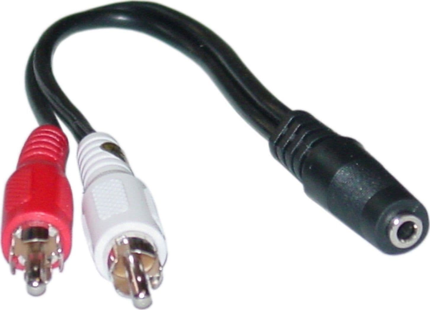 Cavo Stereo Jack 3.5 mm F a 2 x RCA M 0,20 mt - 7