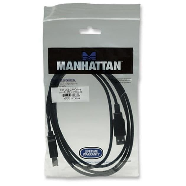 Cavo USB 2.0 A maschio/B maschio 1m Nero - 10