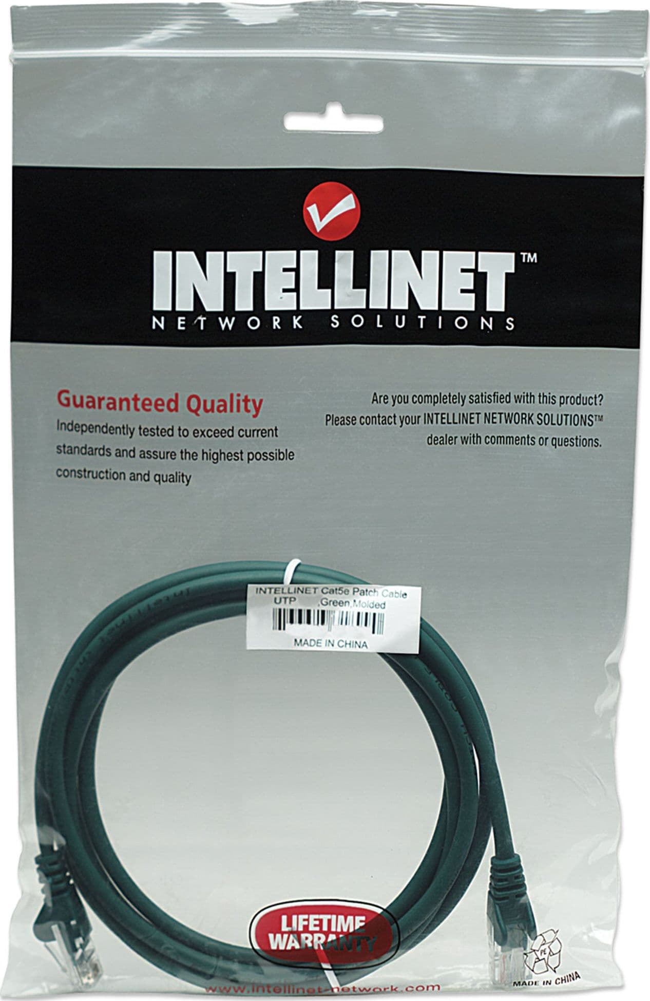 Cavo di rete Patch CCA Cat. 5E Verde UTP 5 mt - 8